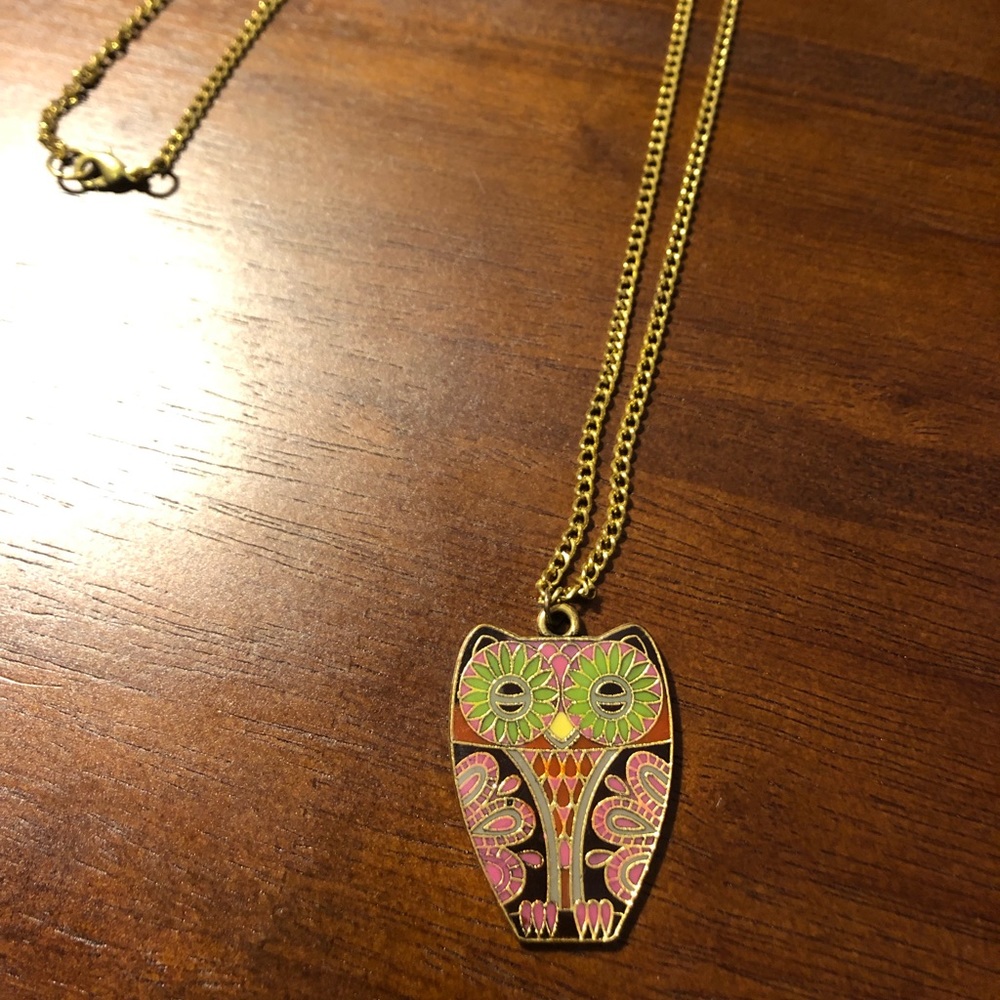 💕2 for $15💕Owl Necklace 🦉💚